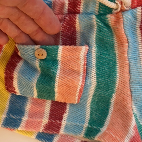 *3/$20* Zara Baby Girl Striped Shorts - Picture 4 of 6